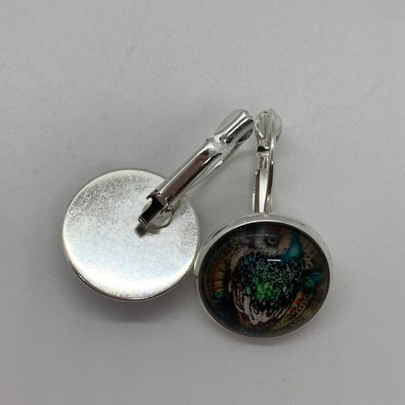 Owl Necklace and Earrings Set-Silver-Tone-Jewelry - Picture 8 of 8